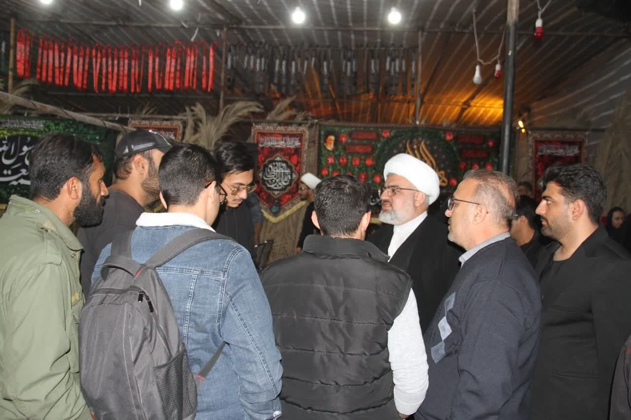 بازدید مدیرکل تبلیغات اسلامی فارس از موکب انتظار