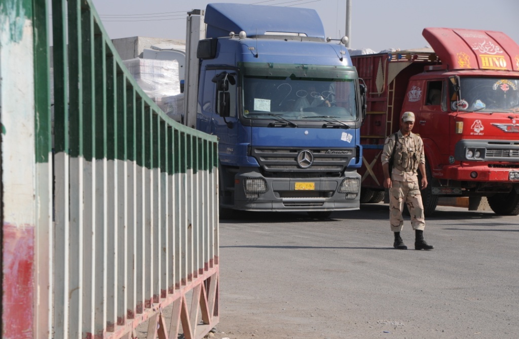 Iranian border to Iraq