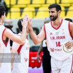 صعود تیم ملی بسکتبال به مرحله یک چهارم نهایی با غلبه بر اردن